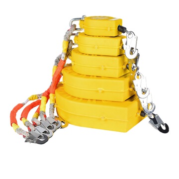 添盾ts-60 60米钢丝绳ts型防坠器坠落制动器(双重自锁,双层罩壳