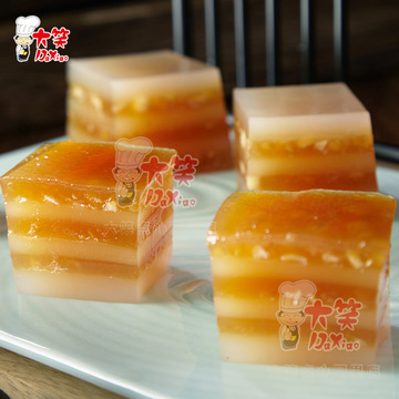 大笑椰汁 马蹄糕 500g广式特色早茶港式千层糕粤式糕点速冻半成品