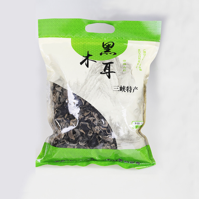 黑木耳包装袋 厂家定制黑木耳250-500g防潮密封袋加厚送礼包装袋