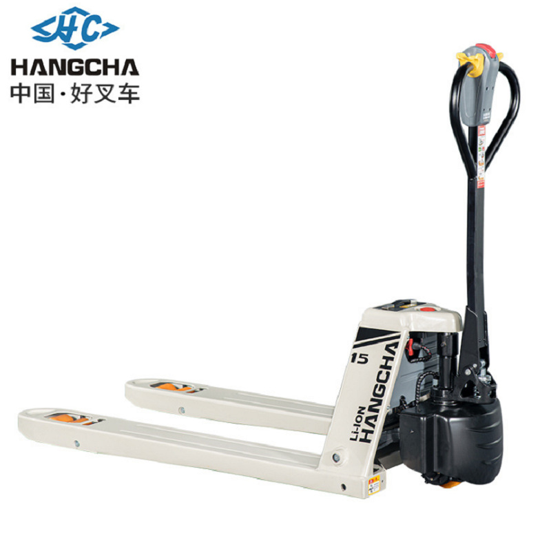 杭叉1.5吨2吨雷翼系列锂电全电动搬运车自走式仓储电动地牛液压车