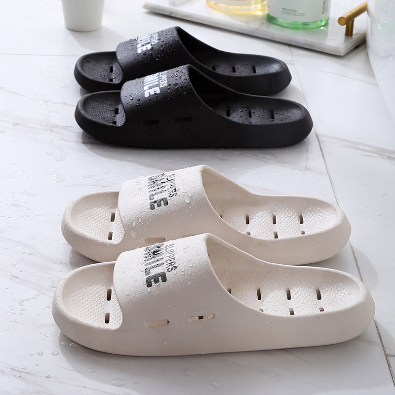 Couple's Hollow-out Leaking Hotel Bathhouse Home Bathroom Bath Non-Slip Sandals Wholesale