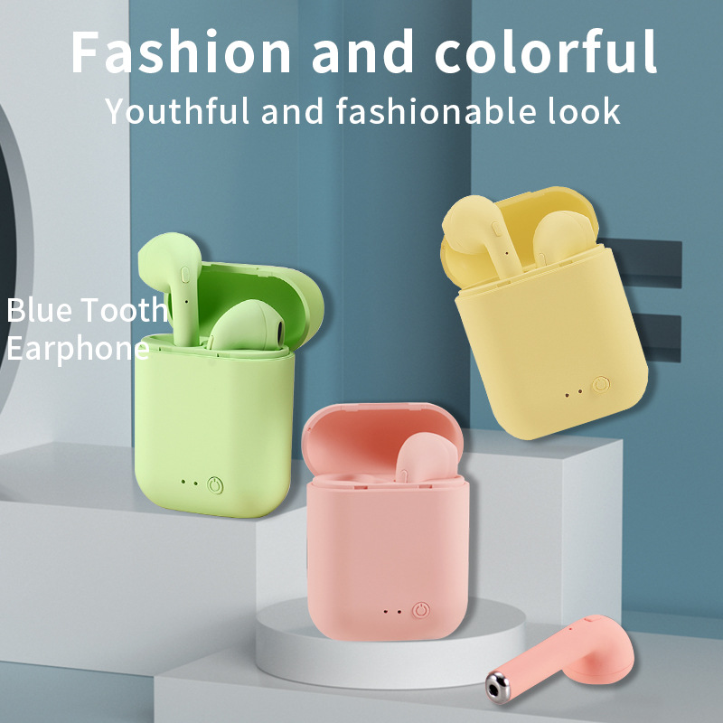 Cross-Border Macaron Mini2 Bluetooth Headset I7mini TWS Binaural Stereo Sports 5.0 Wireless Headset