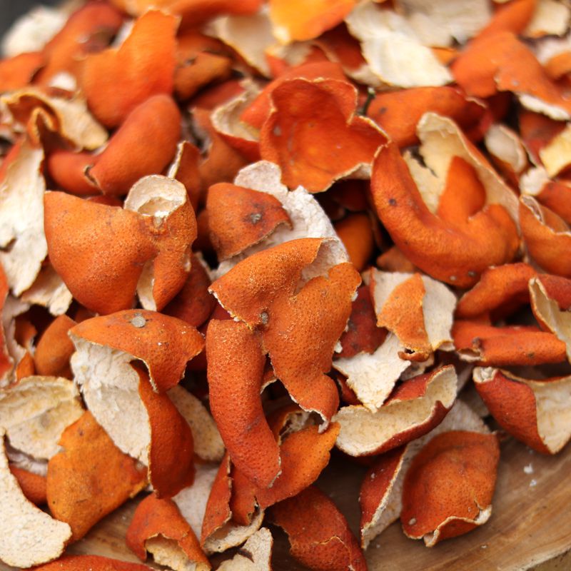 正宗四川陈皮干500g大红袍桔子皮川红橘皮陈允斌老陈皮干泡茶泡水