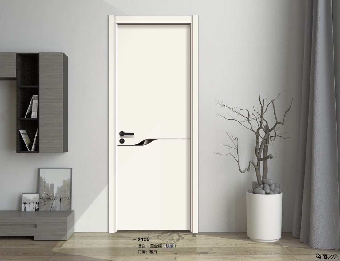 工厂直供碳晶门防潮防水木门橡木室内门房间门套装门酒店民宿工程