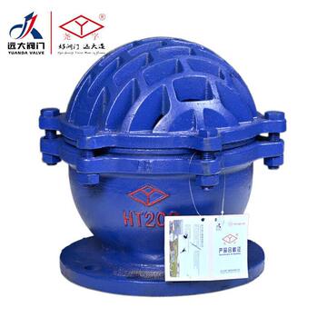 远大阀门水泵用升降式铸铁法兰止逆防倒流旋启双瓣式底阀h42x-2.