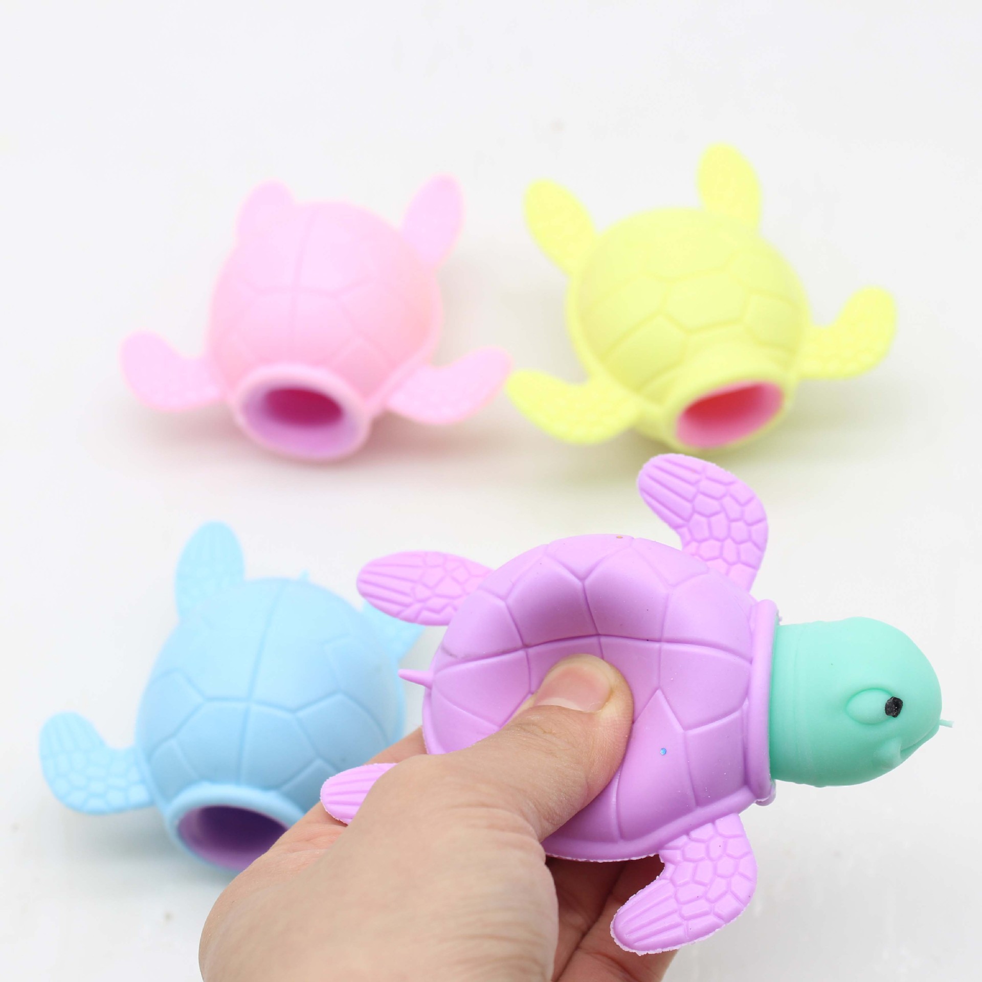 New Turtle Cup Squeezing Toy Vent Decompression Toy Creative New Exotic Turtle Cup Tpr Squeeze Decompression Fun Play
