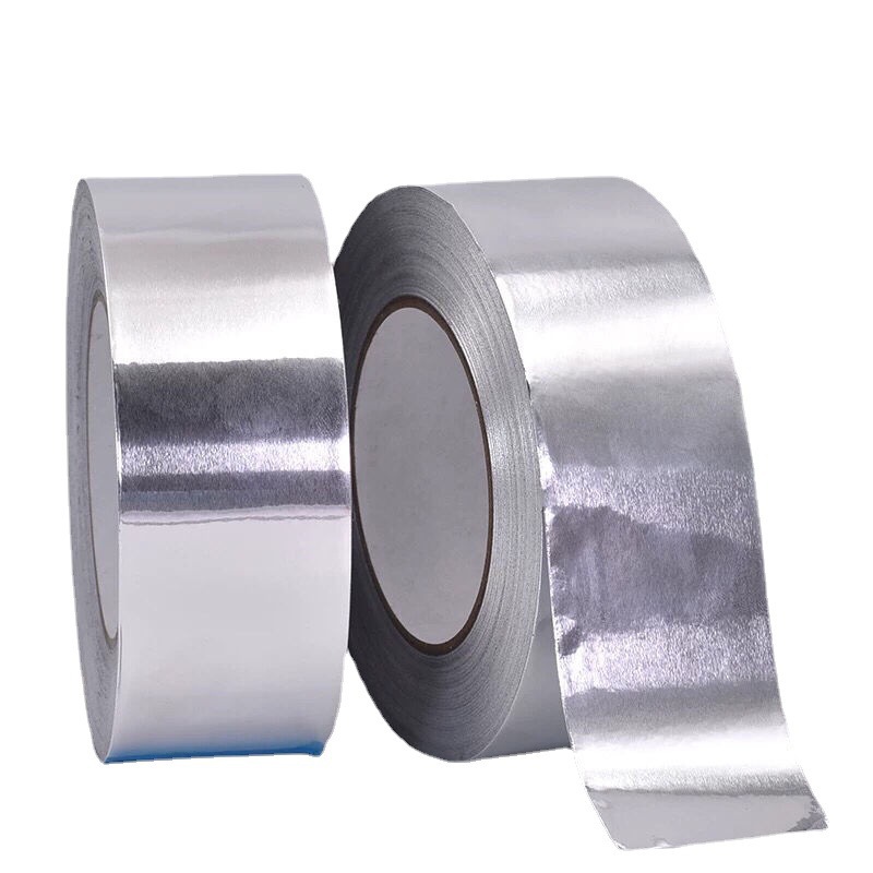 包邮加厚阻燃铝箔胶带耐高温密封防水胶带水管补漏粘盆锡箔纸防晒