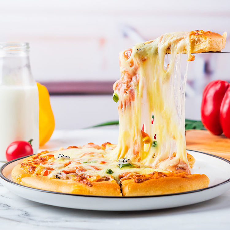 马苏里拉奶酪碎芝士块芝士热狗棒披萨焗饭芝士 拉丝家用烘焙原料