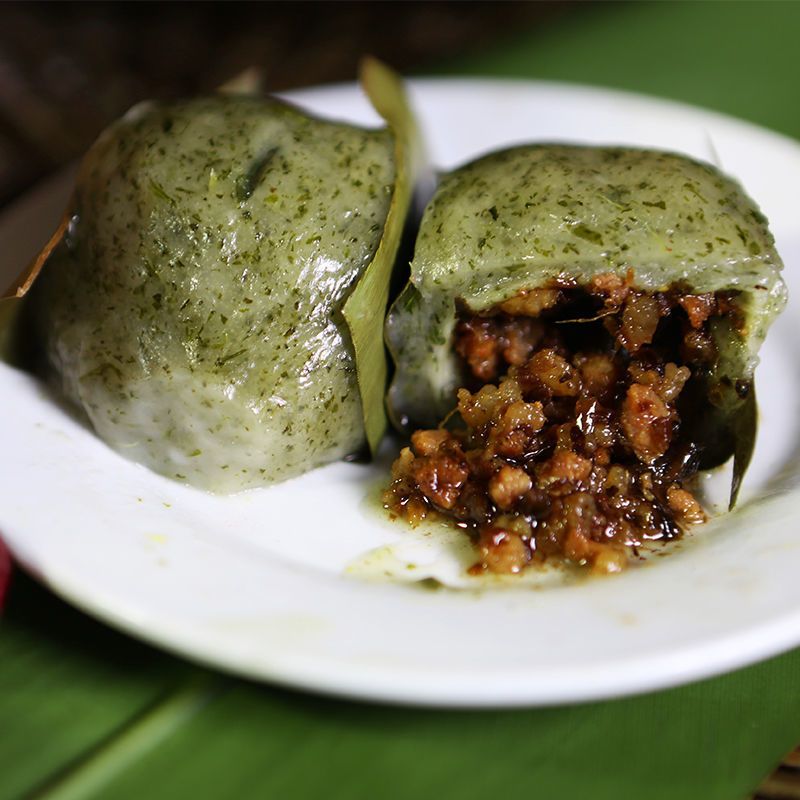 【丨元妙杀】四川宜宾特产清明草叶儿粑手工猪儿粑粑早餐点心