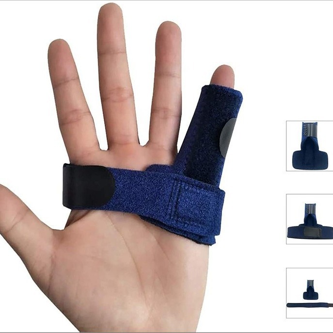 trigger 手指夹板,可调节手指支撑带,额外紧固带,缓解手指锁定