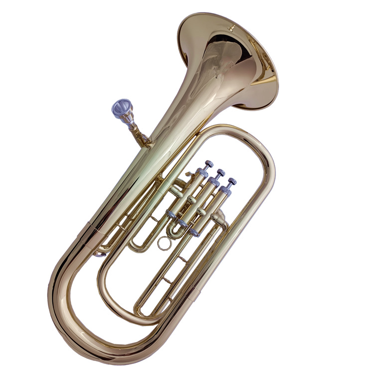 哈麦伦三立键次中音号大号降b调西洋铜管乐器学生初学考级乐队