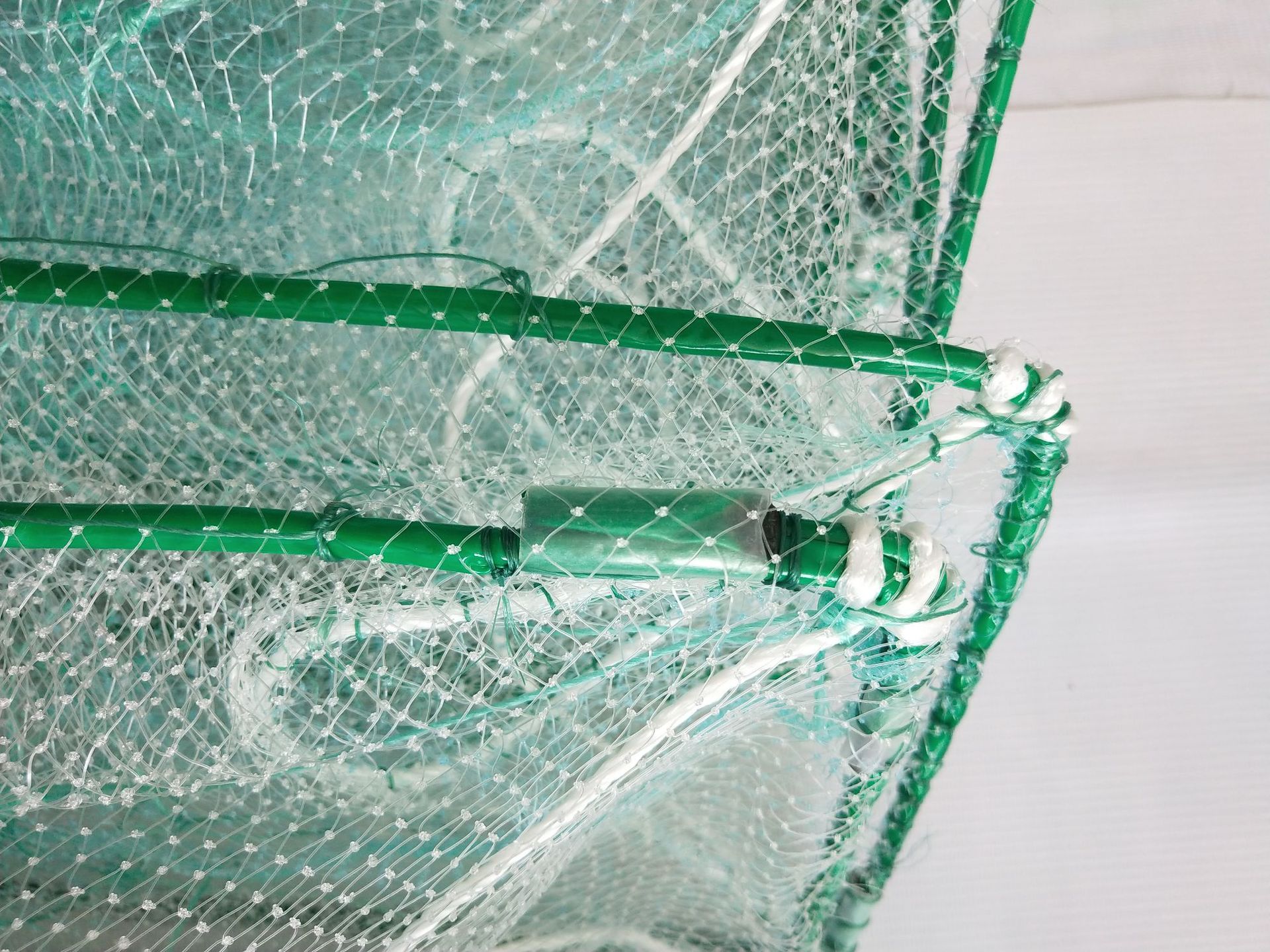 现货批发捕渔网捕鱼8.5m29节折叠虾笼抓鱼笼螃蟹笼海用捕虾长虾笼