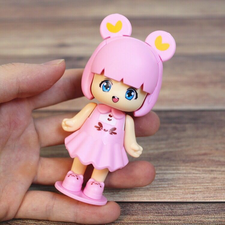 叮小马换装盲盒公仔泡泡玛特潮玩手办q萌拼装玩具车载摆件礼物糖