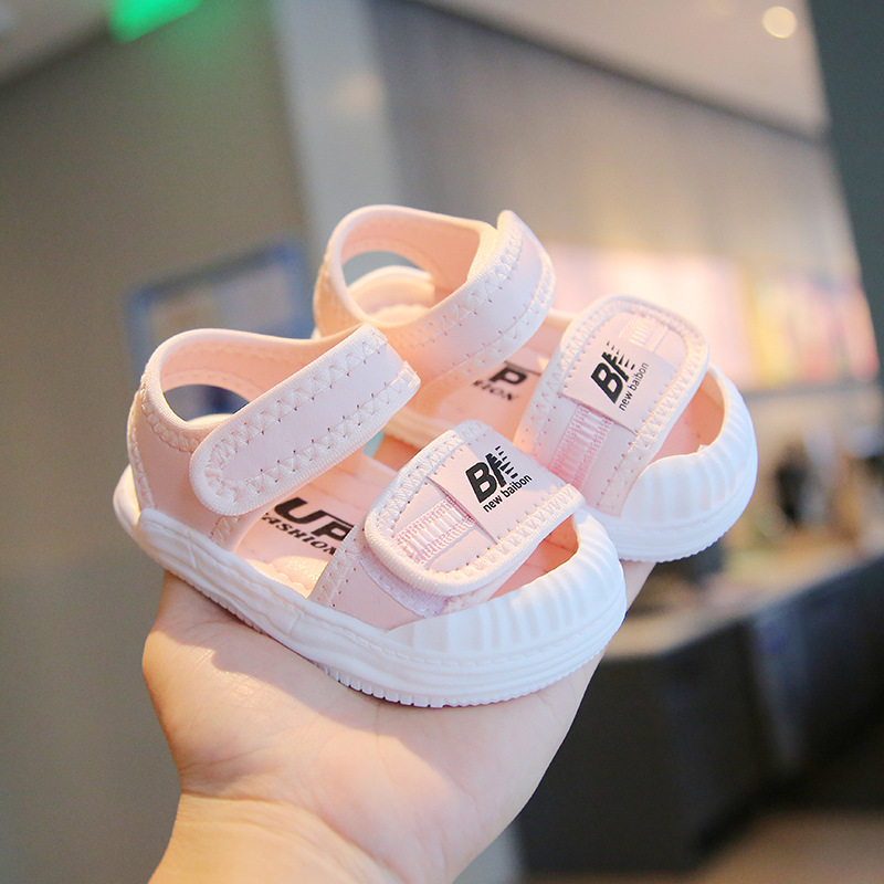 0-1-3 Years Old Baby Toddler Sandals Korean Style Baby's Shoes Soft Bottom Men's and Women's Baby Shoes Pump Beach Shoes Generation