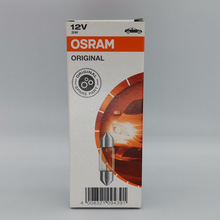 欧司朗 OSRAM 12V 3W 6428 28MM SV7-8 ORIGINAL C3W汽车双尖灯泡