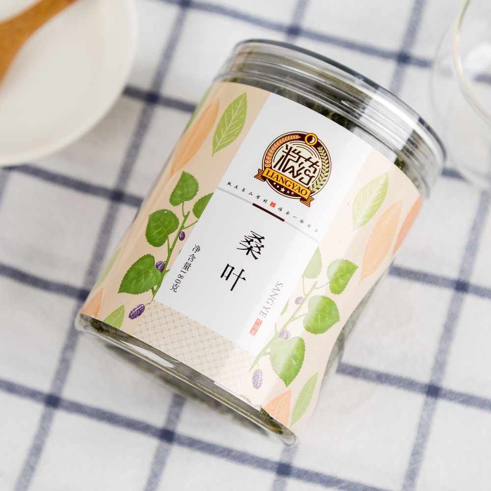 常温售卖方式包装品牌粮药桑叶茶包装规格150g保质期24生产日期2021