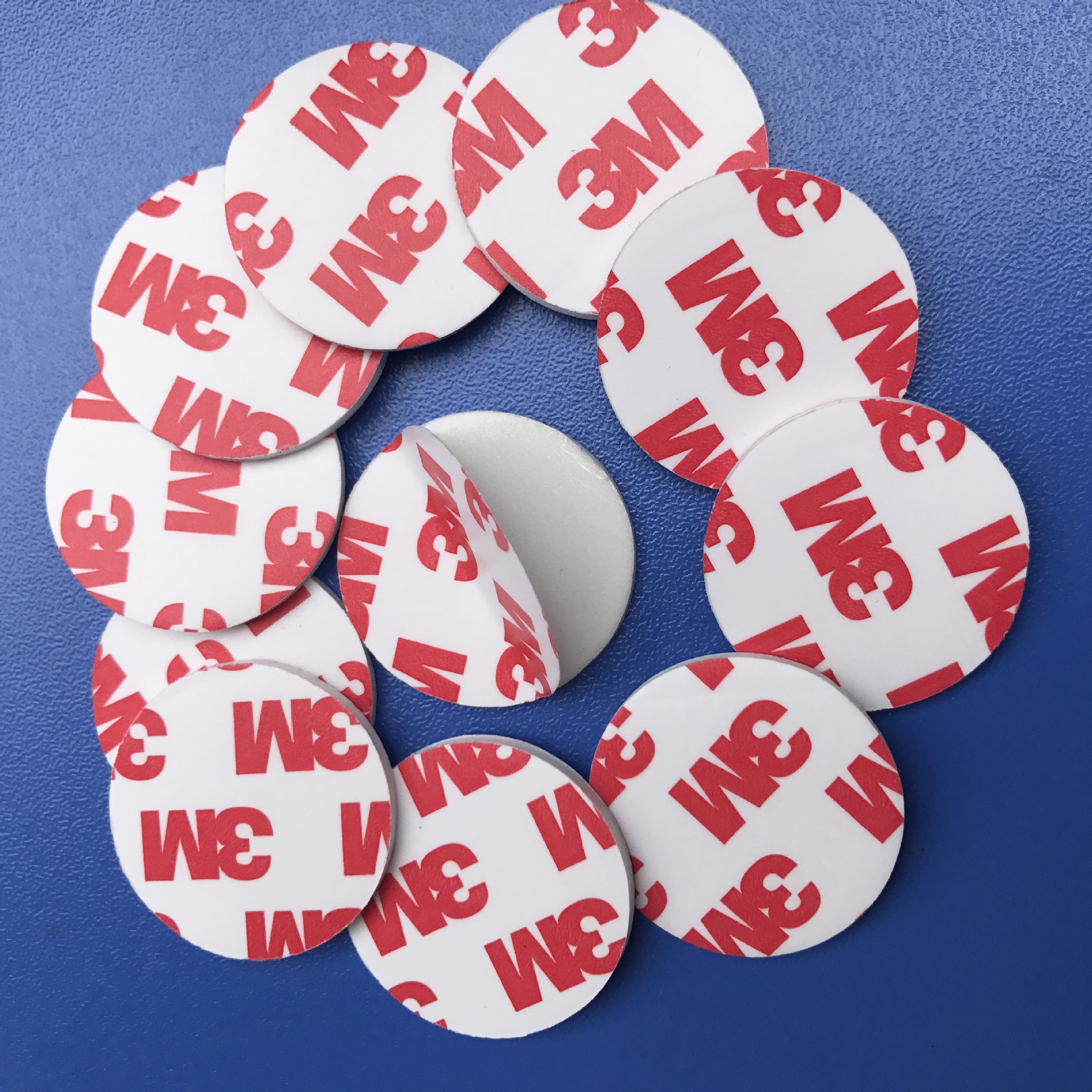 厂家批发3m4910透明高粘双面胶贴加工成型门吸地吸自粘强粘胶棉贴