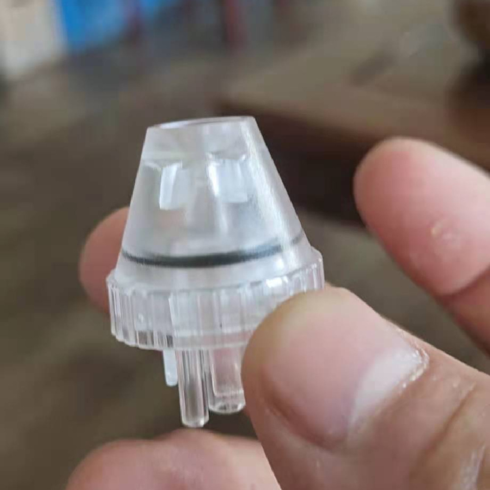 空气雾化喷头嘴咀可调式塑胶料喷头酒精喷头消毒液喷头气流喷头