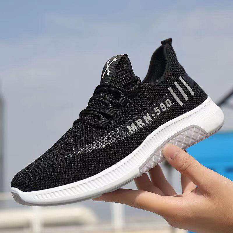 Old Beijing Cloth Shoes Men's Casual Running Shoes Comfortable Breathable Sneaker Flat Heel Low-Top Shoes