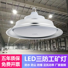 LED防水工矿灯厂房灯车间节能照明吊灯50w室外墙壁灯工程灯防爆灯