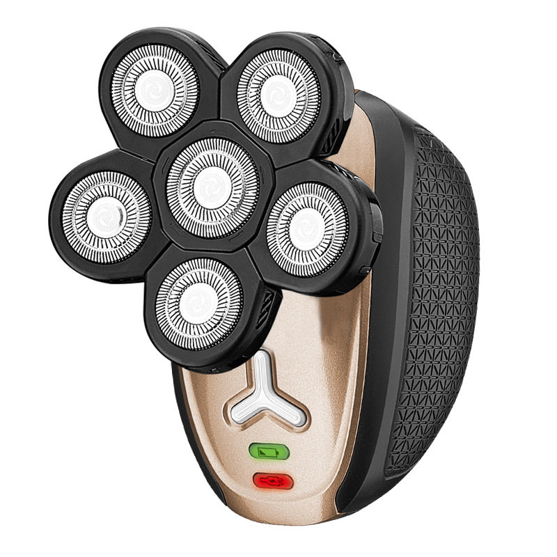 剃光头神器自刮男士专用刮光头机六刀头电动剃须刀多功能刮胡刀