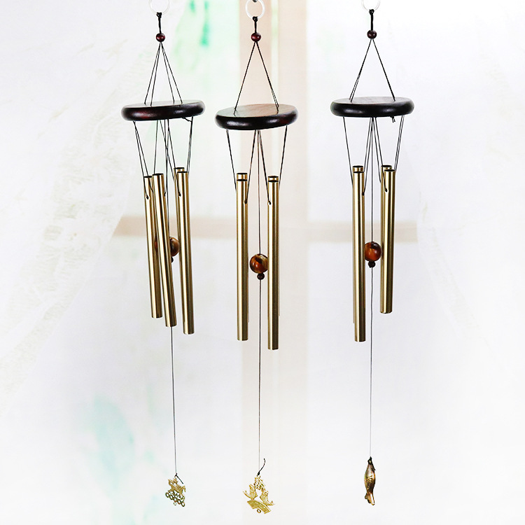 金属风铃跨镜风铃亚马逊 金属管风铃挂饰家居挂件挂饰-阿里巴巴