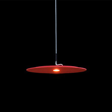 现代简约餐厅饭厅个性吊灯北欧 极简设计感飞碟吧台LED卧室床头灯