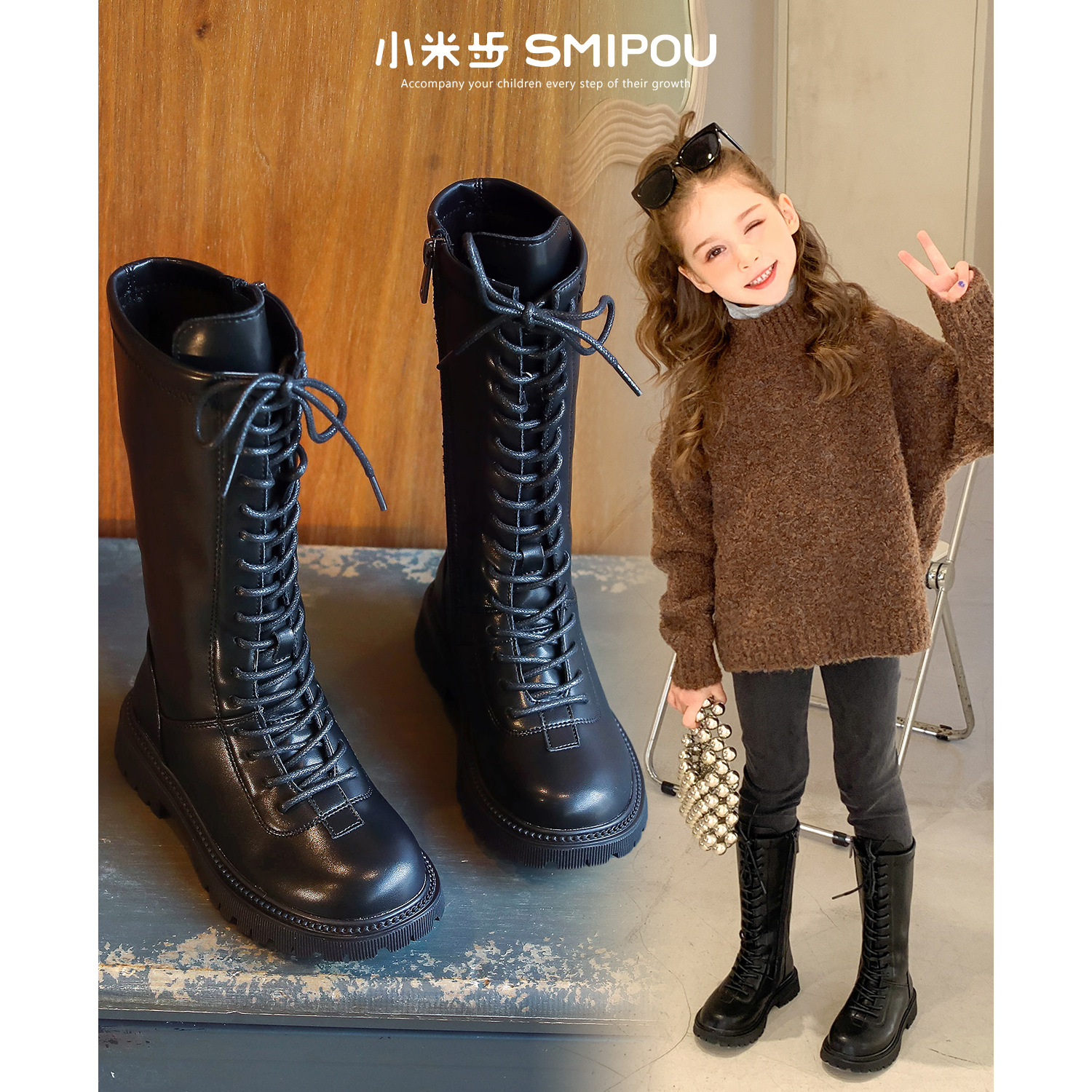 0成交1417双更多女童简约童靴厂家女童简约童靴品牌女