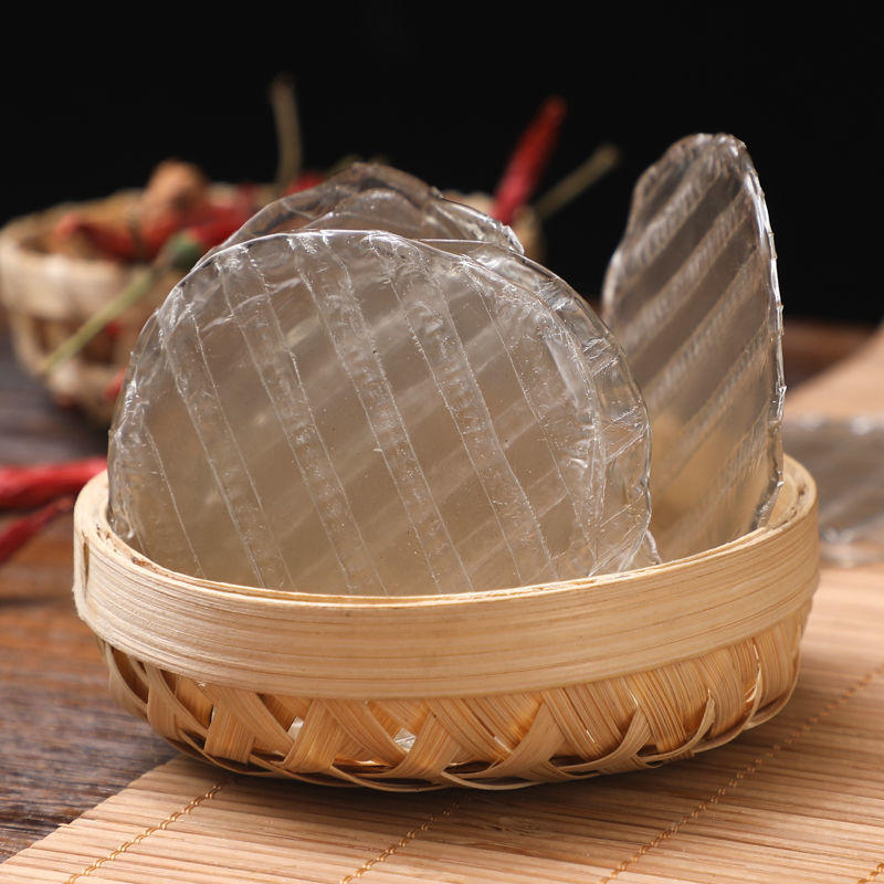 红薯粉粉皮小粉皮小圆粉皮火锅炖菜凉拌小圆粉皮批发一件批发厂家