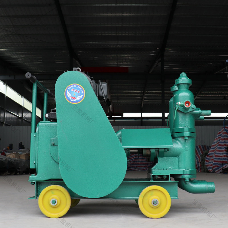 热销ub-6双缸活塞泵 挤压式路面注浆机 建筑隧道加固用高压灰浆泵