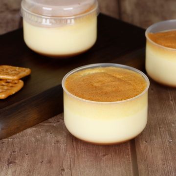 双皮奶杯网红胖胖布丁一次性带盖加厚透明盒子创意酸批发一件代发