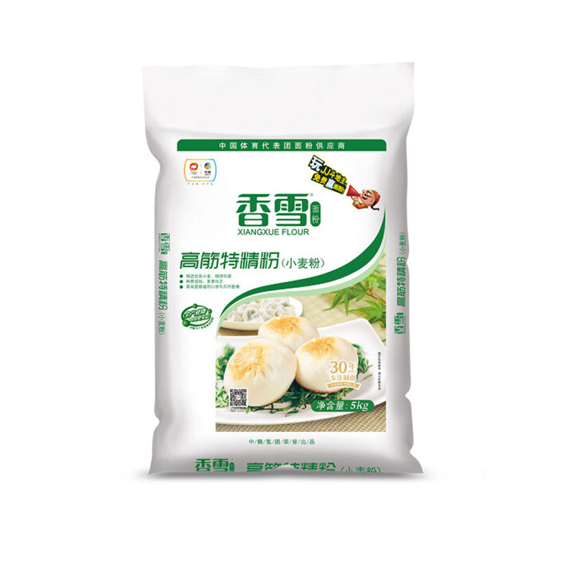 中粮香雪面粉5kg家用面条包子面粉-阿里巴巴