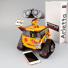 WALL-E机器人瓦力模型铁艺创意客厅酒吧工艺品装饰摆件储钱罐礼物