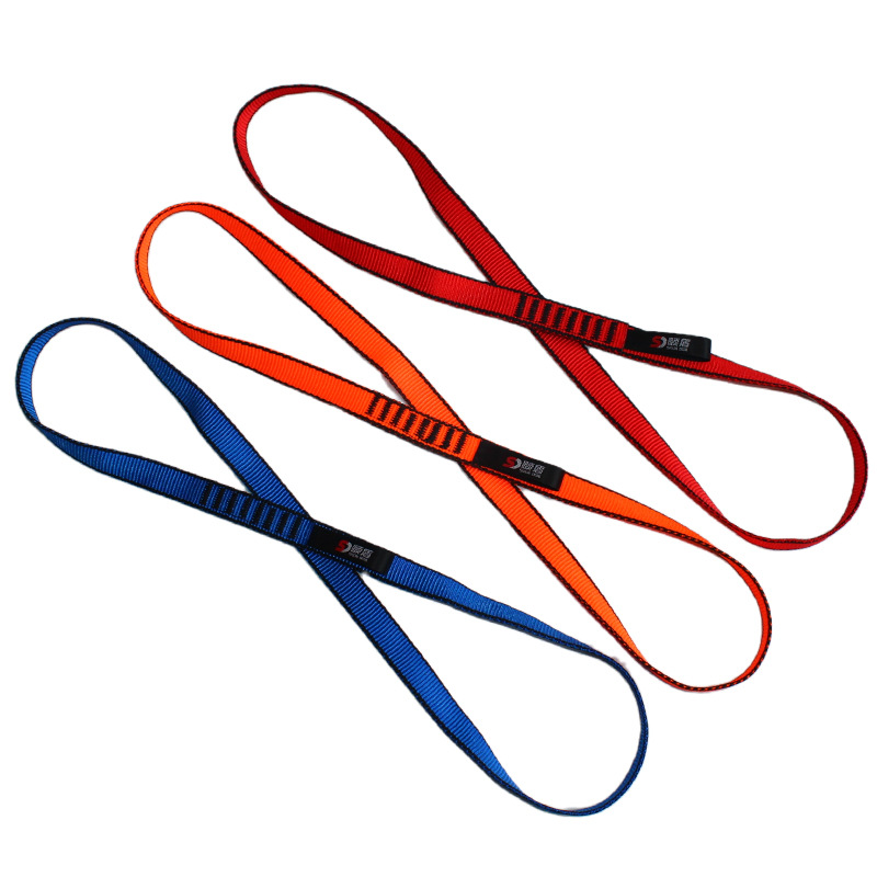 户外攀岩成型尼龙扁带吊床固定绳索空中瑜伽耐磨安全吊绳保护扁带