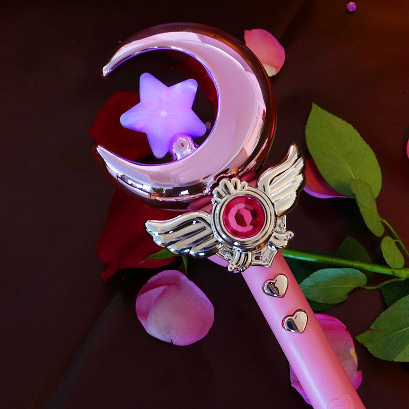 星空魔法棒巴啦小魔仙魔法权杖儿童公主仙女棒变身美少女发光音乐