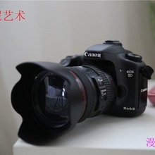 欧式复古照相机5D3模型软装饰品/创意家具客厅摆件单反工艺模型