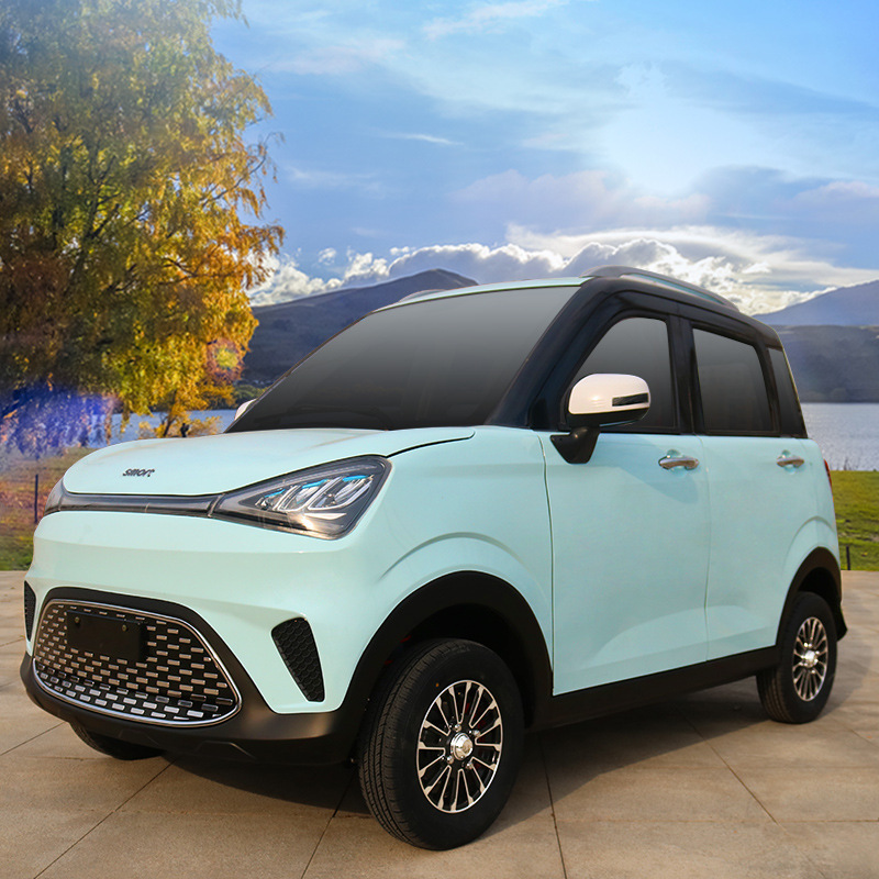 新能源电动小汽车四轮电动车家用油电两用女士轿车低速新款代步车