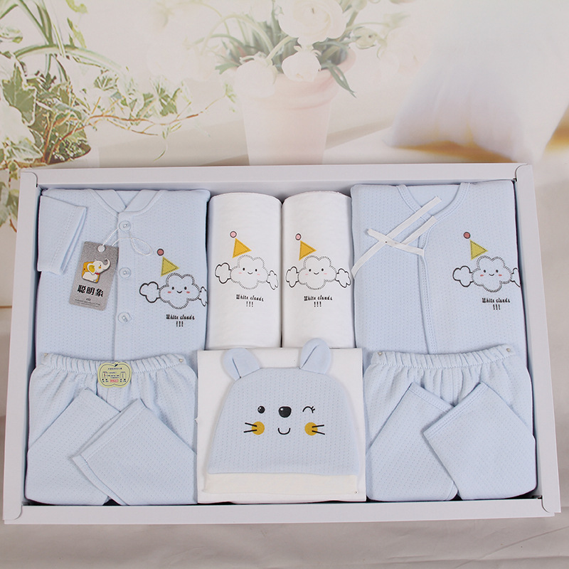 Baby Gift Package Clothes Suit Newborn Gift Gift for One Month Old Baby Clothing Newborn Supplies Spring, Autumn and Winter