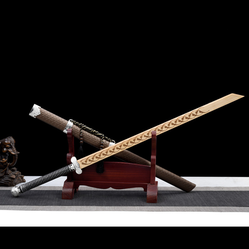 厂家批发唐横带鞘木刀 唐代中国木刀仿古 练习拔刀