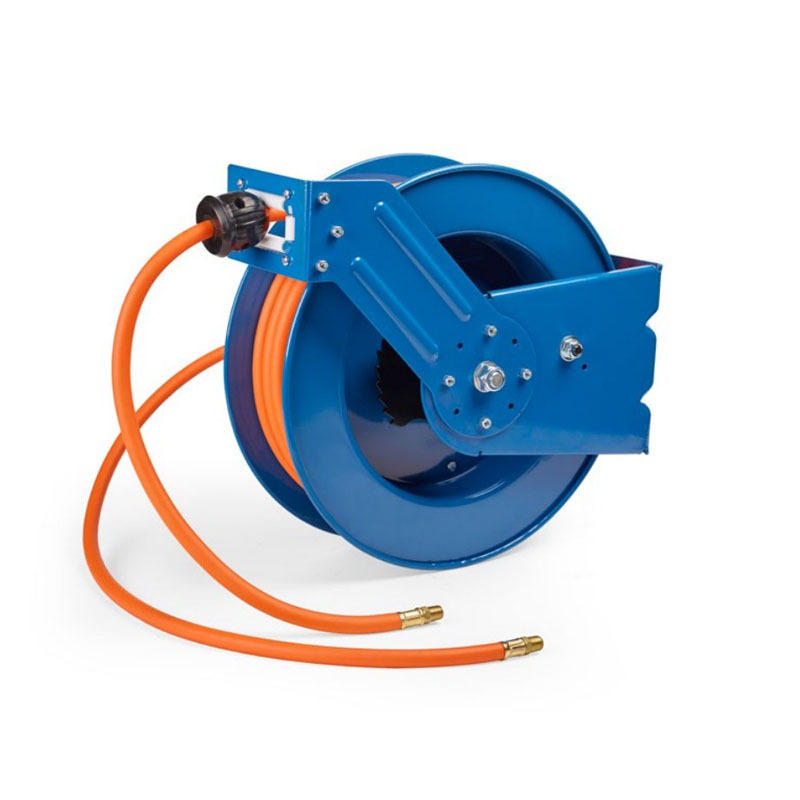 工业卷管器盘管器水管油管电动卷盘气鼓高压卷管器电动回收力山牌