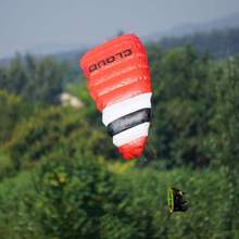 航模科技 电动遥控滑翔伞 无线遥控飞机动力降落伞 可做特技动作