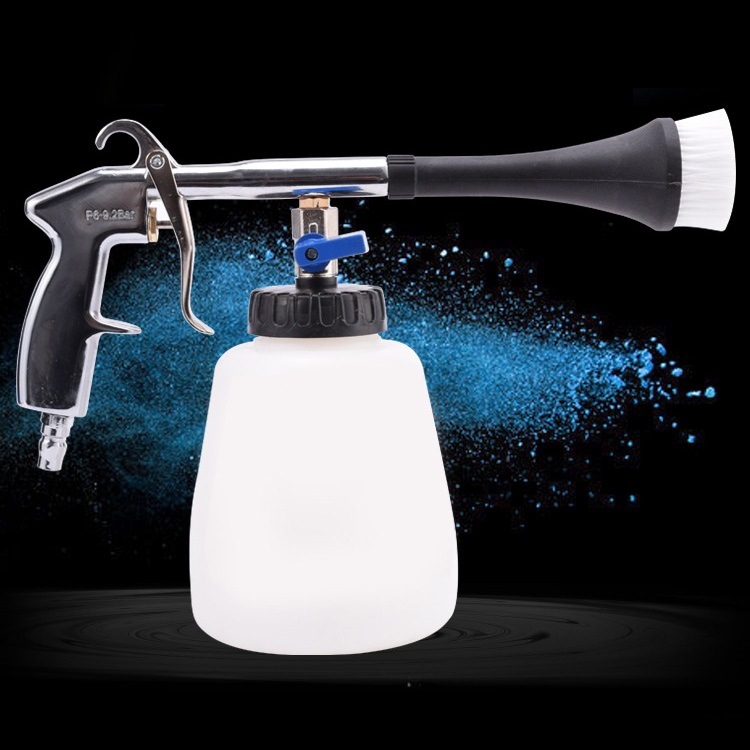 汽车内饰清洗枪吹尘枪car cleaning gun龙卷风手提式吹气泡沫枪