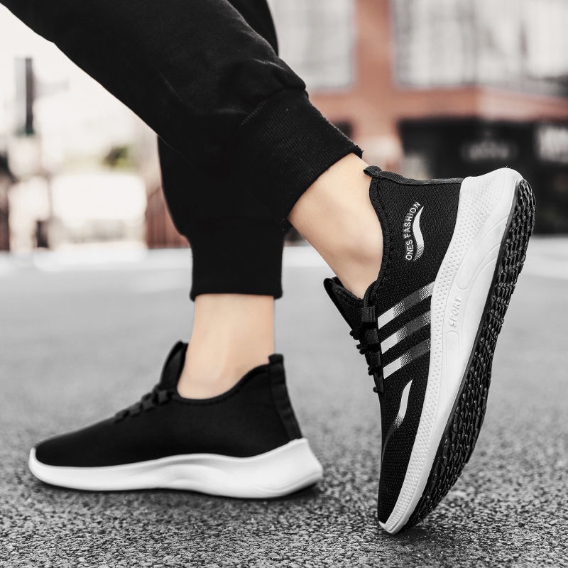 New Casual Sneaker Men's Low-Top Non-Slip Breathable Running Shoes Old Beijing Cloth Shoes Everyday Fashion Casual Shoes