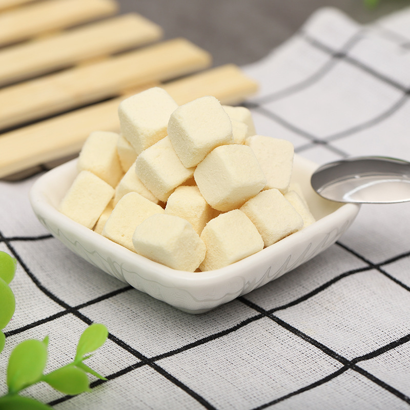 百格食品 fd冻干豆腐 豆腐粒 即食冻干豆腐500克