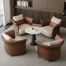 VQ5K售楼处洽谈桌椅组合轻奢酒店大堂办公室单人沙发休闲区会客小