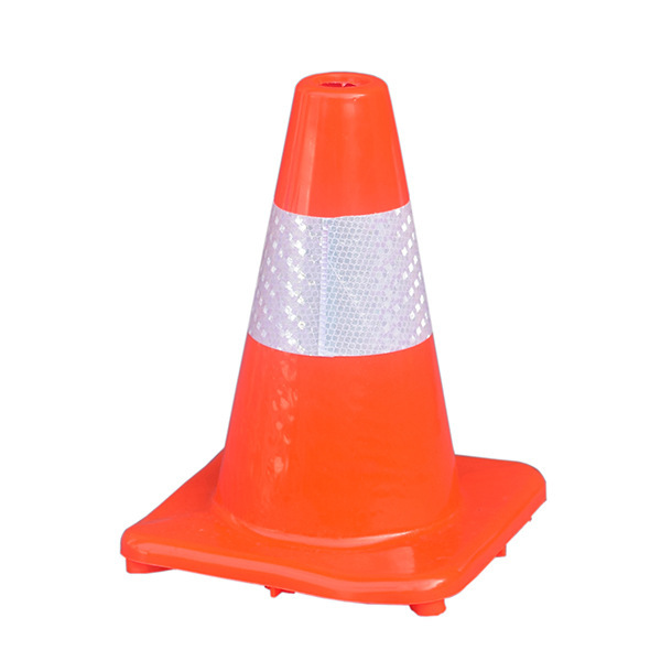 PVC Road Cone Safety Road Warning Cone High Quality Reflective Ice Cream Cone Rubber Isolation Cone Barrel Plastic Cone Pyramid