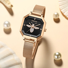 碧罗妮品牌欧洲风气质女士手表时尚蜻蜓创意简约女生韩版石英表