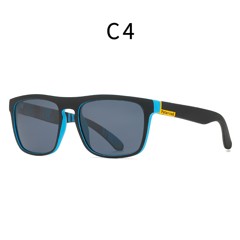 Hot Sale Cross-Border Cycling Glasses Outdoor Sports Sunglasses Uv-Proof Men's Nylon Polarized Sunglasses for Driving