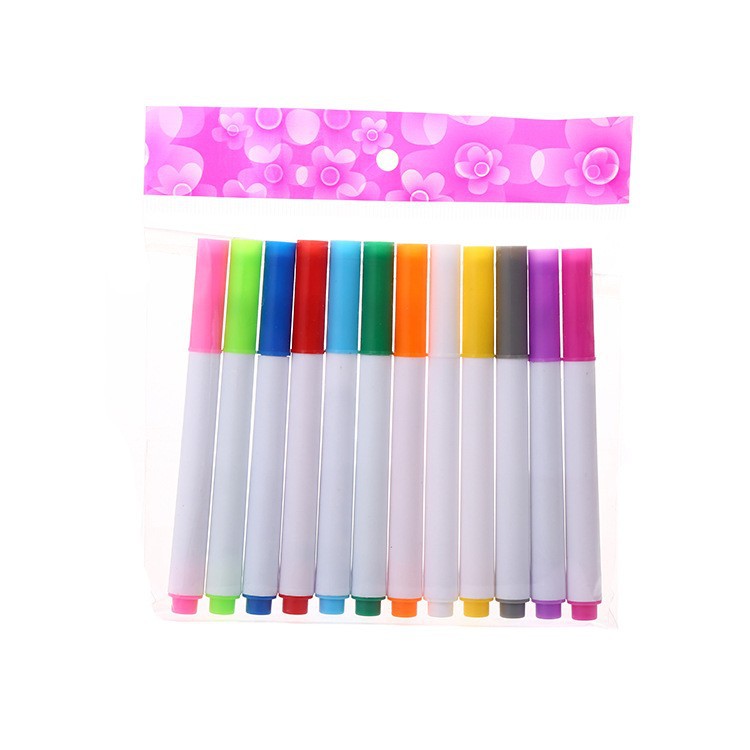 Student Fluorescent Pen Factory Wholesale Office Color Pencil Key Line Watercolor Pen Led Light Board Pen Liquid Chalk