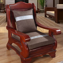 沙发套全套沙发套套冬季实木沙发坐垫加厚中式红木质沙发长条椅垫